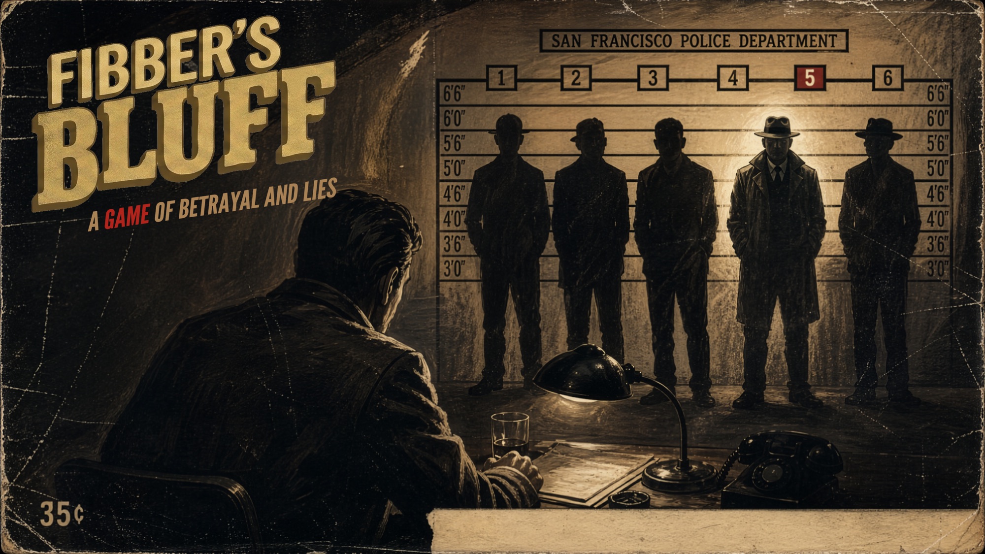 Fibber’s Bluff: a game of betrayal and lies